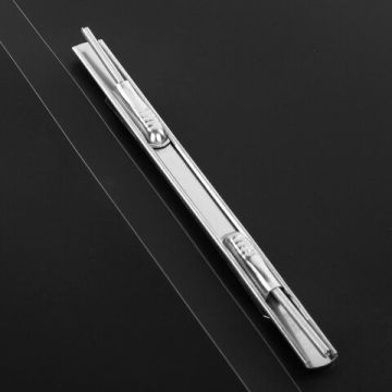 Папка с металлическим скоросшивателем STAFF, черная, до 100 листов, 0,5 мм 1/24 (клиент)