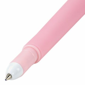 Ручка фигурная шариковая мягкий силиконовый корпус, ассорти, СИНЯЯ, 0,7мм ЮНЛАНДИЯ Мишка 1/12