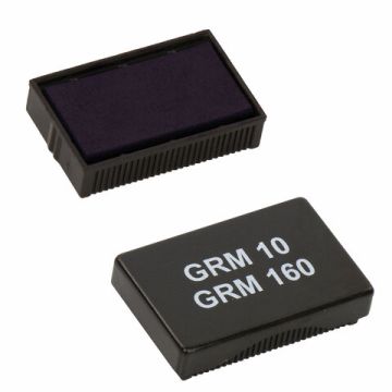 Штемпельная подушка синяя 25х9мм сменная для GRM 10, 120, 160, 4810 new 1/480 (клиент)