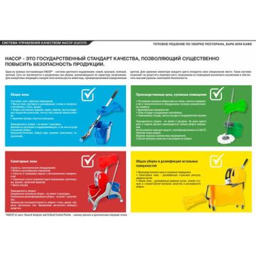 Насадка МОП плоская 40см LAIMA EXPERT карманы/уши петлевая микрофибра ворс 3см 1/100