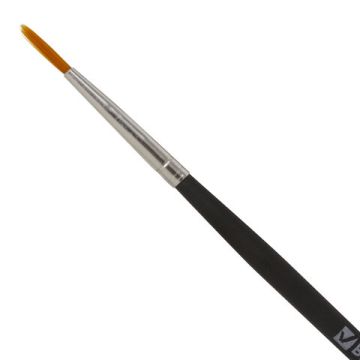 Кисть синтетика круглая №2 BRAUBERG 1/30