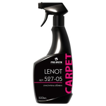 Средство для чистки обивки из кожи и синтетики 500млPRO-BRITE LENOT, щелочн конц распыл1/12 (клиент)