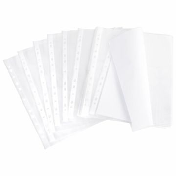 Перфофайлы А4 90 мкм матовые BRAUBERG EXTRA 900 комплект 50шт 1/20 (Клиент)