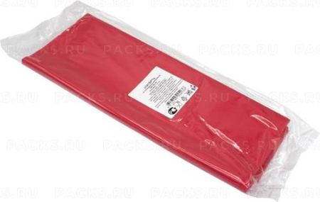 Скатерть нетканный материал 120х140см красная 1/50