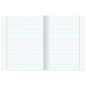 Тетрадь 48л А5 линия обложка картон МИКС BRAUBERG 10/80