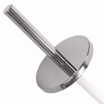 Ерш для унитаза ЛАЙМА, с подставкой, нержавеющая сталь, зеркальный 1/24 (клиент)