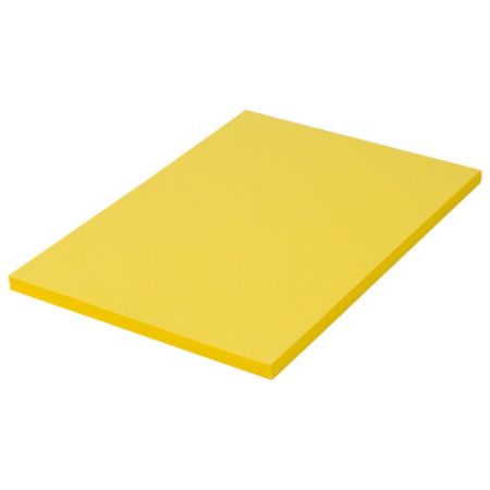 Бумага А4 100л 80г/м2 желтая  интенсив BRAUBERG 1/10