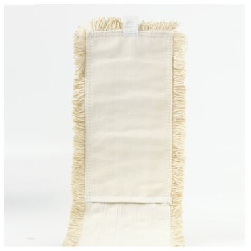 Насадка МОП для швабры-рамки 60х14см ЛАЙМА Expert, плоская, карманы, хлопок ворс 3,5см 1/50 (клиент)