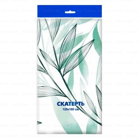Скатерть полиэтиленовая 120х180см Ива 1/50