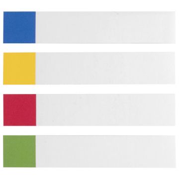 Закладки клейкие бумажные 75х14мм 4цв х100л BRAUBERG 1/48 (клиент)