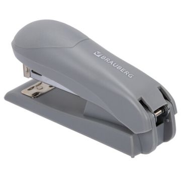 Степлер №24/6 26/6 до 30л серый UNIVERSAL BRAUBERG 1/12/72 (Клиент)