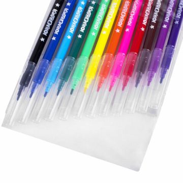 Фломастеры 12цв вентилируемый колпачок ЮНЛАНДИЯ Классные 1/12