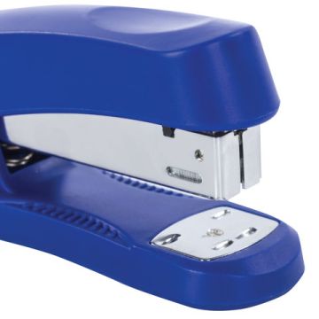 Степлер №24/6, 26/6 BRAUBERG Standard+ до 30 листов синий 1/12