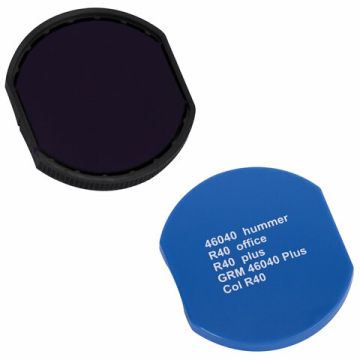 Штемпельная подушка фиолетовая 40мм сменная для GRM R40Plus 46040 1/150 (Клиент)