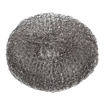 Мочалка для посуды металлическая (6шт) ЛАЙМА сетчатые по 15г 1/96 (клиент)