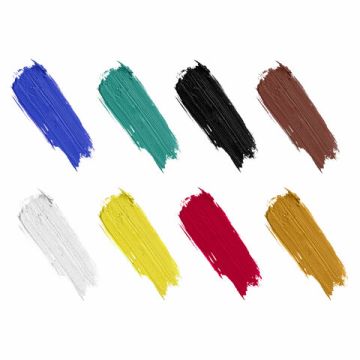 Гуашь 08цв 17,5 мл ЮНЛАНДИЯ ШКОЛЬНАЯ 1/18