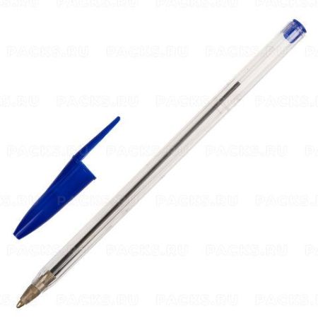 Ручка шариковая STAFF письмо 500м  0,5мм Basic Budget BP-02 100/2000 