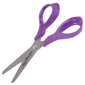 Ножницы 130мм метал европодвес Котик Мяу Юнландия  1/24