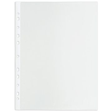 Перфофайлы А4 45 мкм гладкие BRAUBERG 100шт 1/30