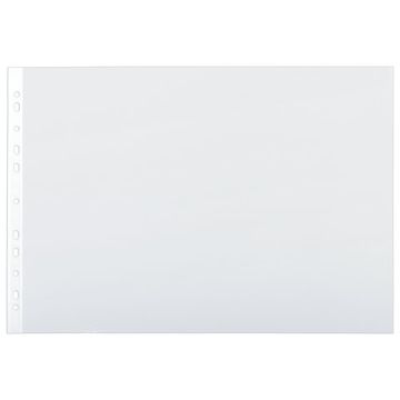 Перфофайлы А3 45 мкм гладкие горизонт BRAUBERG 50шт Яблоко 1/20 (Клиент)