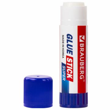 Клей-карандаш 36г BRAUBERG Super 1/12/360 (Клиент)