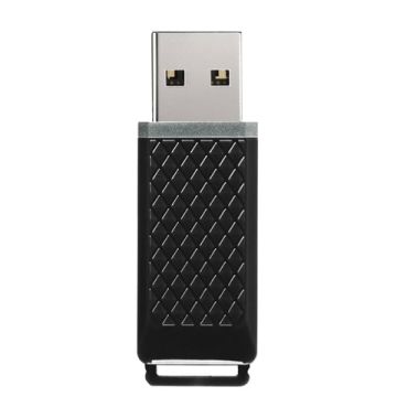 Флэш-диск 8 GB SMARTBUY Quartz USB 2.0 черный SB8GBQZ-K 1/180 (Клиент)