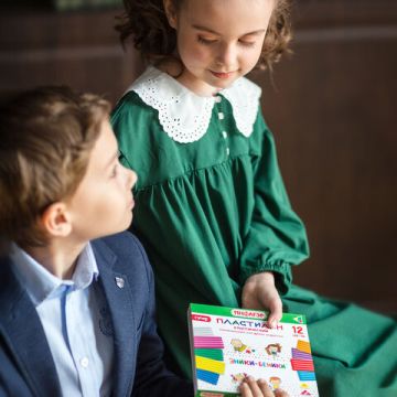 Пластилин 12цв 240г классический, стек Эники-Беники ПИФАГОР 1/16